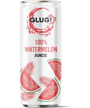 GLUG! 100% Watermelon Fruit Juice Healthy Juice Drink With No Added Sugar (12X320ML) - Buy Online on SooperMarket.com