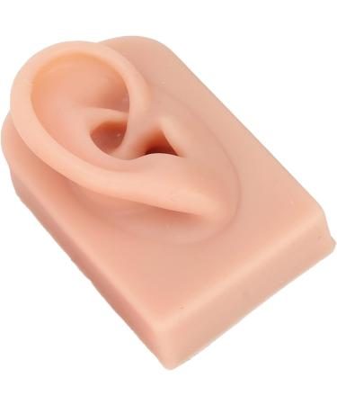 Flexible Reusable Right Ear Model for Piercing Training - Simulated Ear - Buy Online on SooperMarket.com