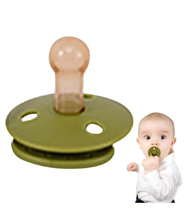 Botiniv Baby Beißring Schnuller - 10 PCs Calming Pacifier for Newborns | Portable Design for Breastfed Babies - Ideal for Ages 6 Months to 3 Years - Green - Buy Online on SooperMarket.com