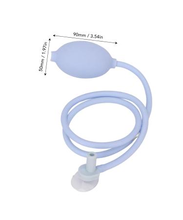 Flexible Silicone Enema Bulb with Hose - Easy to Clean Portable & User-Friendly | Ideal for Individual Care - Buy Online on SooperMarket.com