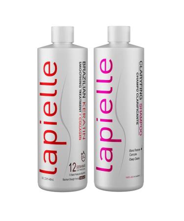 Brazilian Keratine +Clarifying Shampoo 16oz