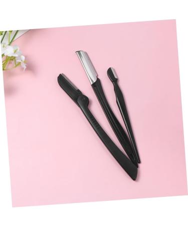 Buy 1 Set Eyebrow Comb & Shaving Kit - Facial Shaver Stencil Templates & Beard Grooming Essentials - International Shipping Available - Buy Online on SooperMarket.com