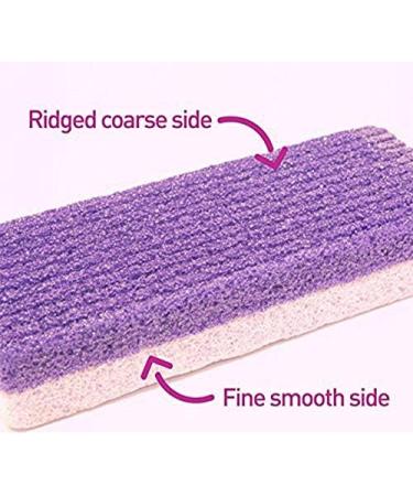 4 Pieces Pedicure Sponge Stone Foot Pumice Stone for Foot Callus Exfoliate Skin Remove Pedicure Scrubber - Buy Online on SooperMarket.com