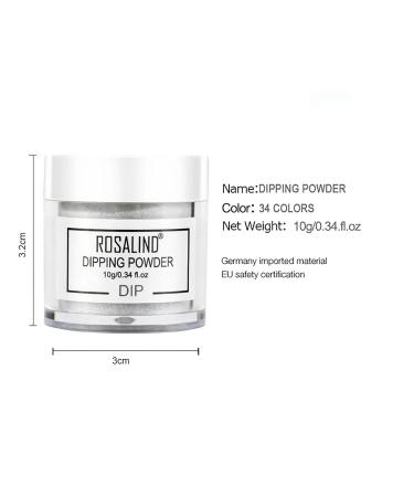 Roseflower Dipping Powder Nails Kit - 6 Colors Nude Dip Powder Base & Top Coat - DIY Manicure at Home | International Shipping - Buy Online on SooperMarket.com