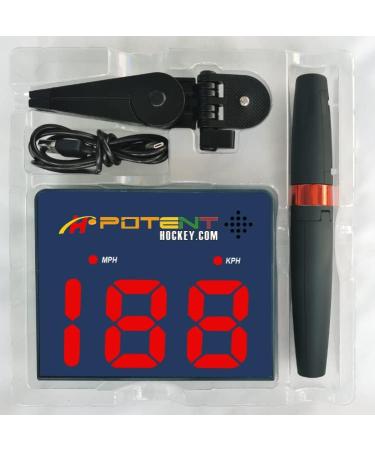 Potent Hockey Training Speed Radar Gun 2.0 | App Support for All Sports - Measure Speed for Hockey Baseball Tennis & Golf - Buy Online on SooperMarket.com