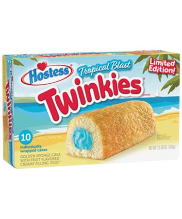 Hostess Twinkies, 13.5oz,10 count Box (Tropical Blast)