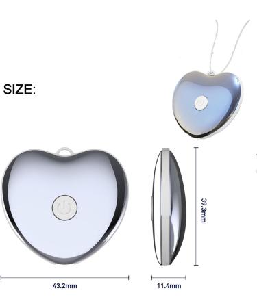 Handheld Microcurrent Sleep Aid Device for Deep Relaxation and Anxiety Relief - USB Charging, Improve Sleep Quality for Patients with Insomnia (Silver) - Buy Online on SooperMarket.com