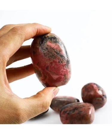 Specimen Healed 500g Natural Polished Crystal Pink Rhodonite Tumbled Stone As a Gift kaixun - Buy Online on SooperMarket.com