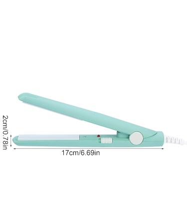 2 in 1 Mini Straightening Iron & Curling Tool - Ceramic Tourmaline Flat Iron for Effortless Hair Styling | Shop Now - Buy Online on SooperMarket.com