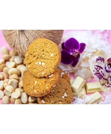 Bake City Cookie Plus Keto | Hawaiian Cookies (12 pack) 1oz | Gluten Free, 0g Sugar, 1.5g Net Carbs, Good Fats, 5g Protein, Kosher - No Artificial Flavors - Buy Online on SooperMarket.com