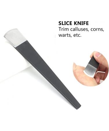 Manicure and Pedicure Set - Stainless Steel Foot Care Tools for Dead Skin and Callus Removal - Travel-Friendly Foot File Rasp and Pusher by FILFEEL - Buy Online on SooperMarket.com