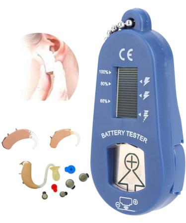 Hearing Aid Battery Tester - Small Battery Tester with LCD Display Battery Checker Battery Measuring Tool for Hearing Aid - Buy Online on SooperMarket.com