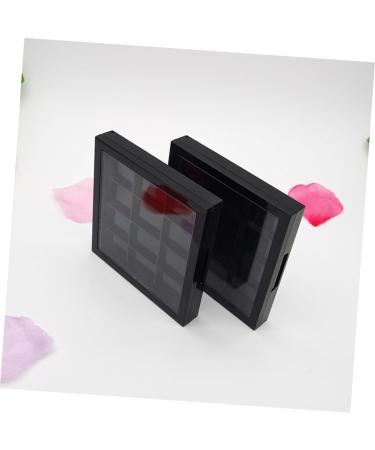 FOYTOKI 4 Pcs 12 Empty Eyeshadow Palette Empty Eyeshadow Dish Depotting Makeup Containers DIY Empty Black - Buy Online on SooperMarket.com