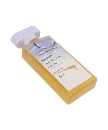 Professional soft wax roller cartridge for the whole body portable hair removal with wax strips suitable for home and salon use (honey)