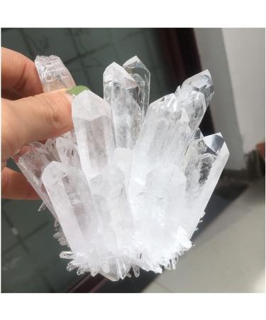 700-750g Natural Clear White Quartz Point Crystal Cluster Specimen 1PCS kaixun - Buy Online on SooperMarket.com
