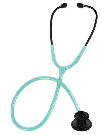 Prestige Medical Clinical SpragueLite Stethoscope Stealth/Aqua Sea Stealth / Aqua Sea