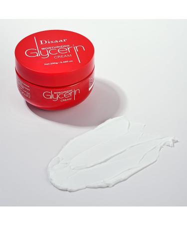 Glycerin Moisturizing Body Lotion & Face Cream - Non-Greasy Oil-Free Hydration for Dull Skin Reduces Wrinkles 280g| International Shipping Available - Buy Online on SooperMarket.com