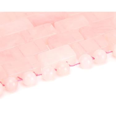 Jade Stone Eye Mask for Relaxation & Anti-Aging | Cooling Rose Quartz Eye Mask for Soothing & Facial Massage - Buy Online on SooperMarket.com