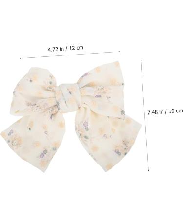 FOMIYES 1 Set Hair Accessories Bands Scrunchies Satin Scrunchies Elastics Bands Ponytail Scrunchies Bow Knotted Satin Hair Tie Bowknot Hair Clip Girl Alligator Clip The Flowers Mesh - Buy Online on SooperMarket.com