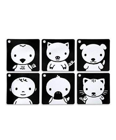 Infant Stimulation Toy Trio - Black, White & Red | Stimulating Baby Toys - Buy Online on SooperMarket.com
