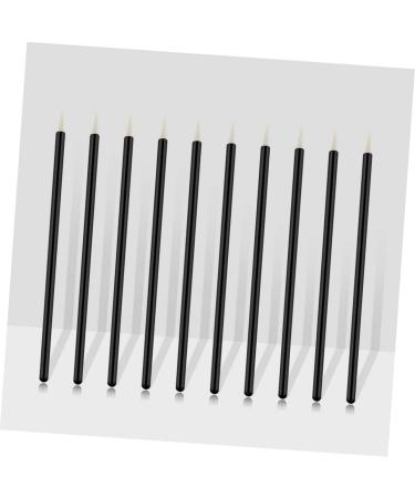 Baluue 100pcs Cosmetics Brush Liquid Makeup Eyeliner Applicator Tool Eye Makeup Eyeliner Liquid Brush White 10X0.5X0.5cm White - Buy Online on SooperMarket.com