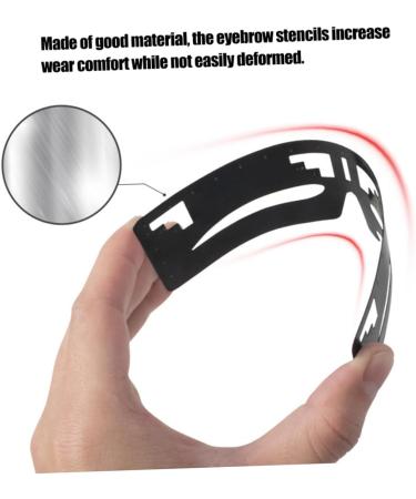 Mikinona Eyebrow Marker Eyebrow Design Eyebrow Card Brow Measuring Tool Guide Measuring Tool Girl Makeup Tool Make up Suite - Buy Online on SooperMarket.com
