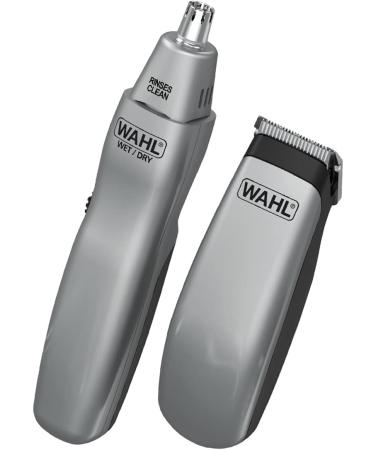 WAHL 9962-1816 Travel Set Battery-Operated Beard & Nose/Ear Hair Trimmer for International Shipping - Buy Online on SooperMarket.com