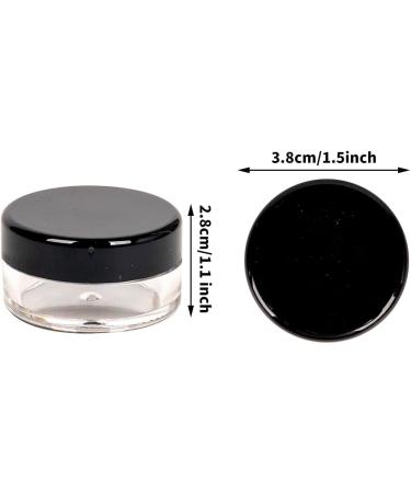Sgehai 16-Piece Transparent 15ml Jars with Lids - Perfect for Lip Balm Creams & More - Empty Storage Solutions for Your DIY Projects - Buy Online on SooperMarket.com