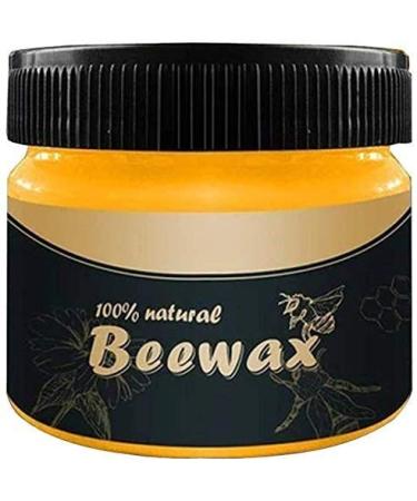 Wood Seasoning Beewax Multipurpose Natural Wood Wax Traditional Beeswax Polish for Wood Furniture Floor Tables Cabinets