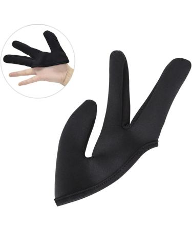 JECOMPRIS 1pc Hair Styling Tools Hair Curling Finger Cover Billiard Straightener Gloves Billiards Glove Flat Iron Styling Tools Heat Resistant Gloves Hair Curler Three Anti-scald Protector Black 11x10cm - Buy Online on SooperMarket.com