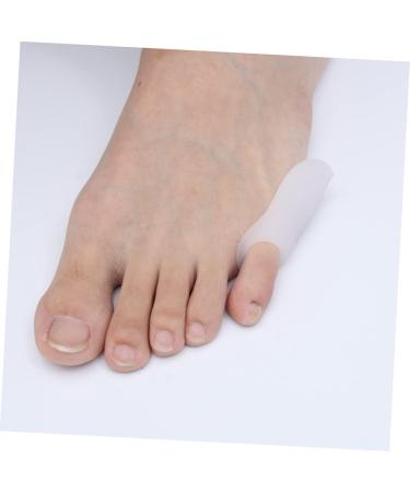 2pcs Silicone Gel Crib Foot Protectors for Small Toe - Orthotic Toe Sleeve for Little Toe Care - Buy Online on SooperMarket.com