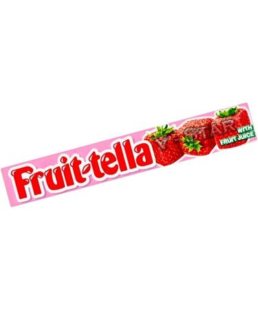 Fruit-Tella Strawberry Juicy Chews Assorted Fruit Flavour Sweet (40) - Buy Online on SooperMarket.com