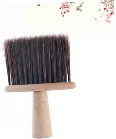 Didiseaon 1pc Barber Duster Brush Neck Cleaning Brush Face Cleaner Barber Tool Salon Shaving Brush Barber Neck Duster Salon Duster Brush Shave Wooden Hair Cleansing Brush Size 1 Brown - Buy Online on SooperMarket.com