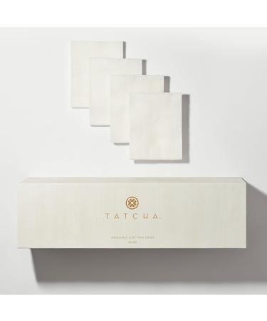 Tatcha Organic Cotton Pads | 100% Organic Gentle on The Skin & Planet (100 Pads)