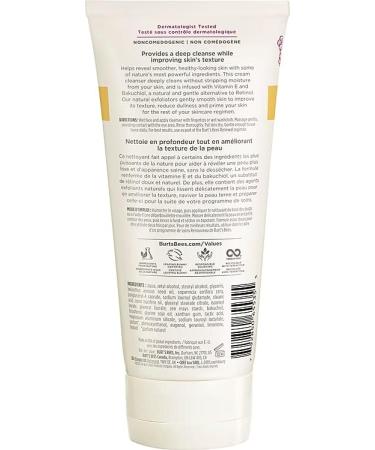 Burt's Bees Face Wash Renewal Refining Facial Cleanser with Bakuchiol Natural Retinol Alternative 170 g - Buy Online on SooperMarket.com