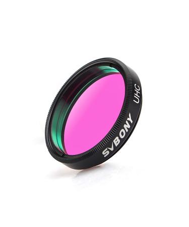 SVBONY Telescope Filter 1.25 inches UHC Filter Astrophotography to Improve The Image Contrast Reduces Light Pollution (1.25 inch)