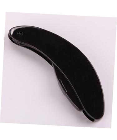 WOFASHPURET Curved Eyebrow Comb eyebrow comb plastic handle eyebrows comb plastic handle eyelash comb fold beauty Gentle Reminder - Buy Online on SooperMarket.com