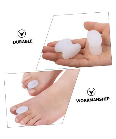 8pcs Hallux Valgus Separator Thumb Splint Nail Protector Set - Silicone Cushion for Big Toe, Hammer Toe, Bunion Relief - Foot Yoga Brace for Night Support - Buy Online on SooperMarket.com
