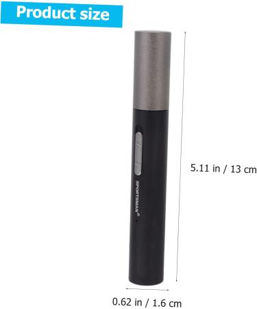 Beavorty Electric Nose Hair Trimmer for Men - Compact 1pc Face Shaver | Best Men's Electric Razors (Black 13x1.6cm) - International Shipping - Buy Online on SooperMarket.com