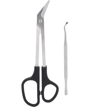 Toenail Scissors Long Handled Ergonomic Design Unique Clippers with Nail Picker for Adults The Elderly - Buy Online on SooperMarket.com