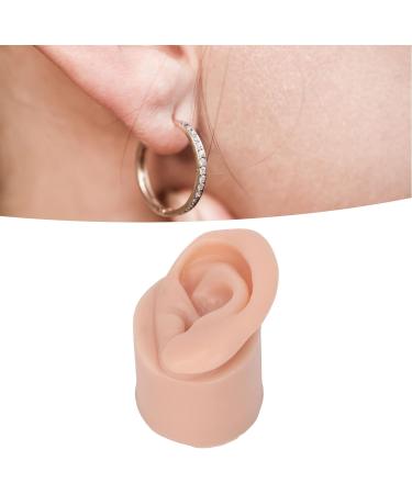 Display Ear Model Reusable Simulated Silicone Practice Ear Model Portable Elastic for Jewelry Store for Beginner(Right) - Buy Online on SooperMarket.com