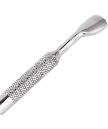 Cuticle Pusher Remover and Cutter Cuticle Pusher Set Dead Skin Removal Nail Manicure Tool Kit Stainless Steel Finger Divider with Sponge and Sand for Home Nail Salon - Buy Online on SooperMarket.com
