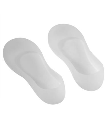Silicone sock Haofy 1 pair of silicone moisturizer socks for women and men moisturizing silicone socks gel socks for spa socks dry hard cracked skin white (s)