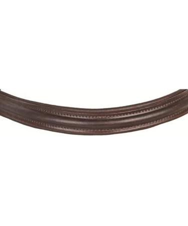 HKM riding bridle -Mexican Style- with lambskin padding thoroughbred brown thoroughbred brown