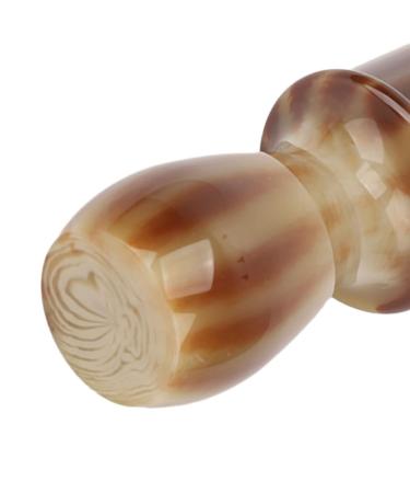 Ankroyu Men's Razor Brush - Ergonomic Wooden Handle Hairdressing Brush for Professional & Home Use | Soft Bristles for Facial & Beauty Salon - Buy Online on SooperMarket.com
