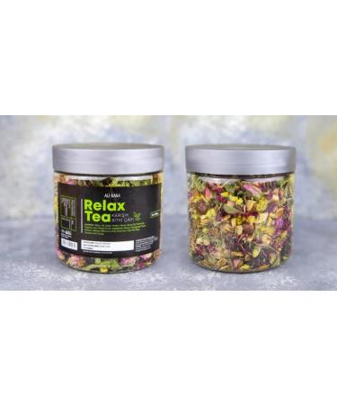 Ali Baba Relax Tea (Rahatlat c Cay) | Embrace Tranquility and Quality Sleep | Experience the Essence of Relaxation with Nature's Herbal Goodness | 100g