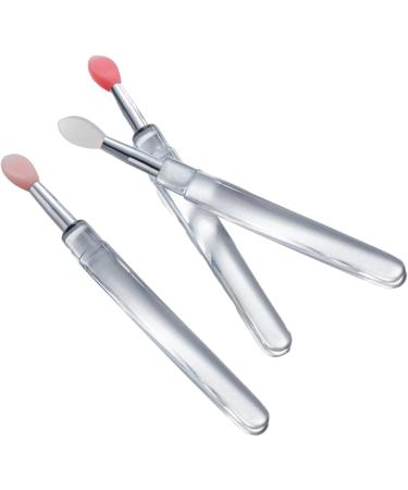 Teksome Silicone Lip Applicator - Reusable Lip Balm Applicator Portable Silicone Lip Brush Lip Gloss Balm Applicator Eyeshadow Lip Scrub Brush Applicator Lip Applicators - Buy Online on SooperMarket.com