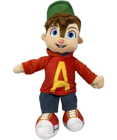 Plush ALVIN SUPERSTAR Squirrel - From Alvin and the Chipmunsk - Puppet 30 cm