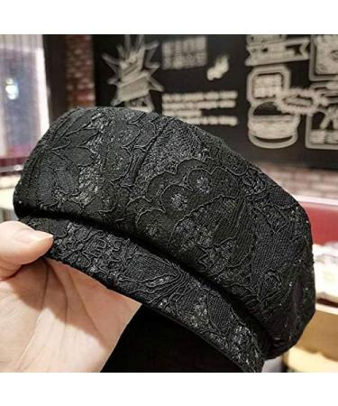 Danse Jupe Women's Black Newsboy Cap for Fall/Winter - Stylish and Functional Artist Hat - Buy Online on SooperMarket.com