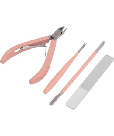 Nail Clipper Set Stainless Steel Multifunctional Portable Manicure Tool Set for Home Shop Travel (Pink) - Buy Online on SooperMarket.com